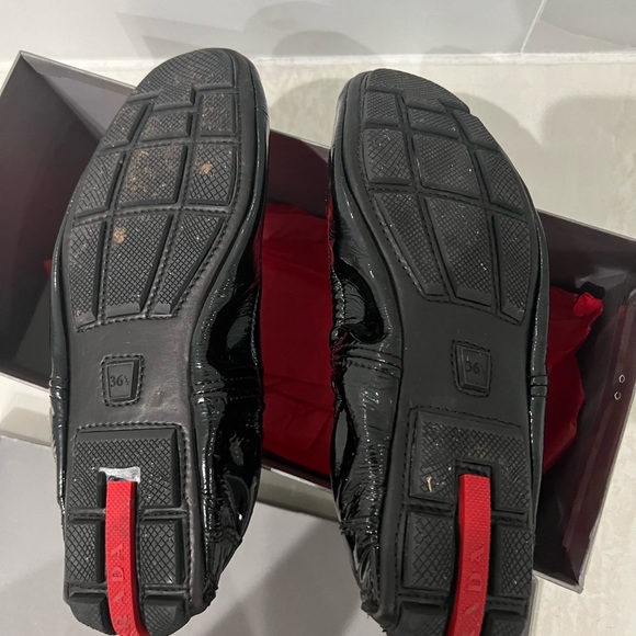 Prada Sport Round-toe ballet flats 36.5. Used in very good condition. - Picture 5 of 6